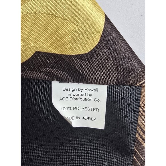 Tropical Hawaii Handmade Tie, Men's Yellow Silk Tropical Necktie Aloha - Picture 7 of 7